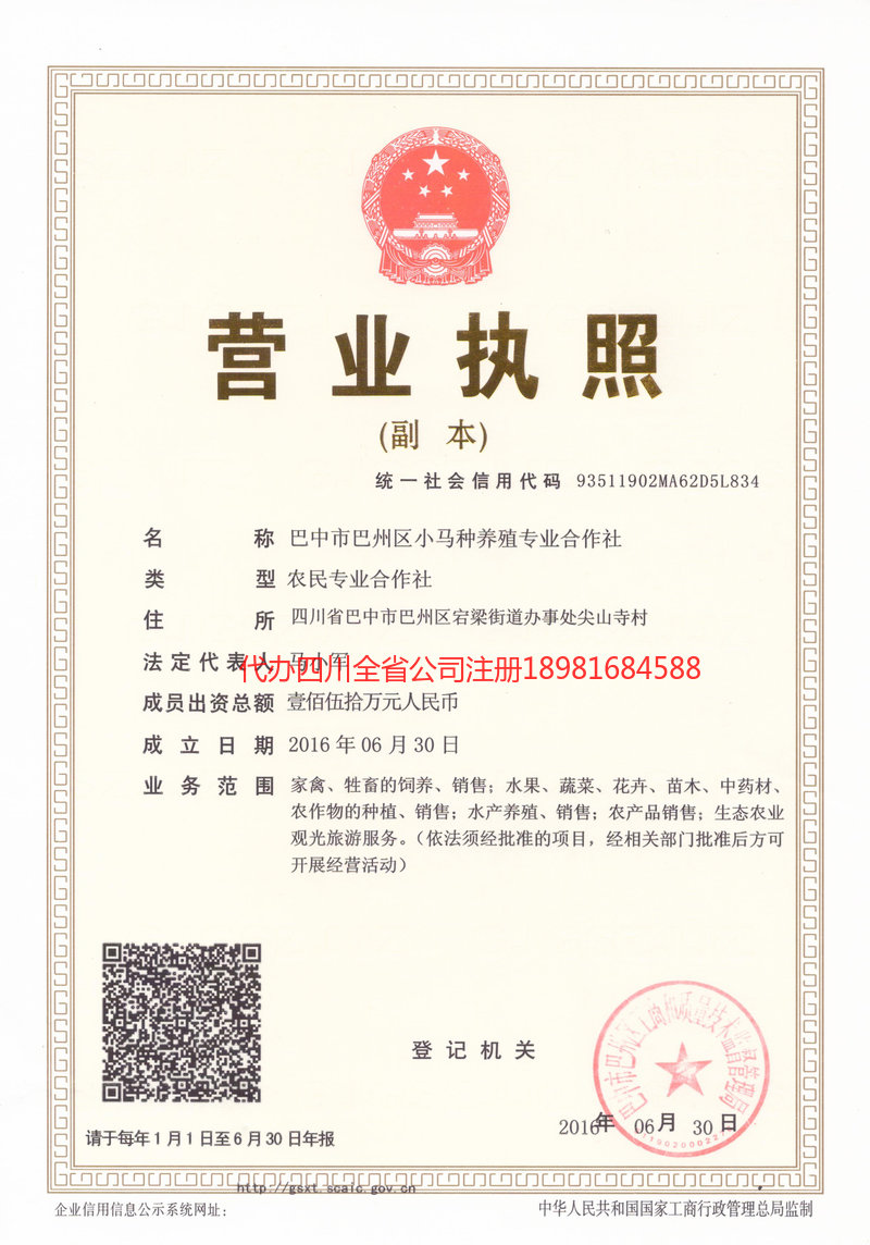 韩城韩城小马种养殖专业合作社